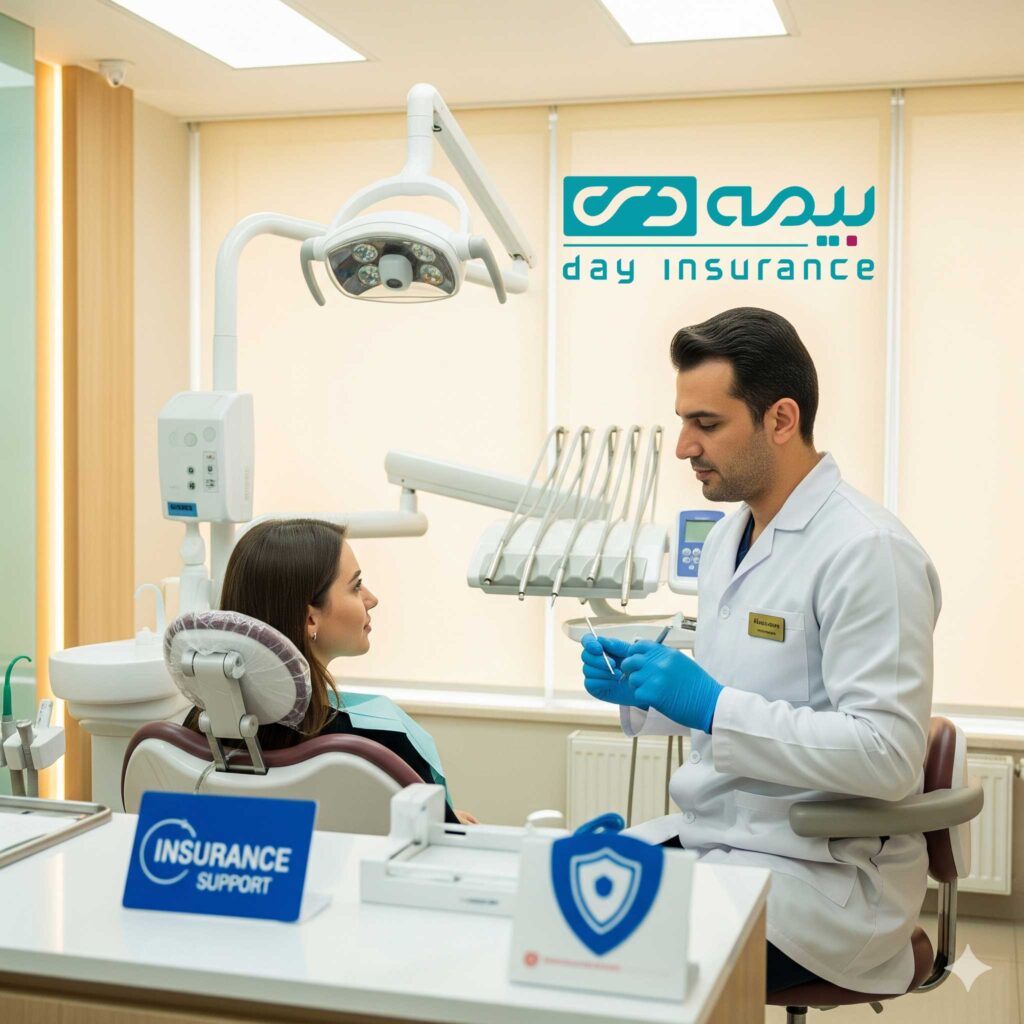 دندانپزشکی های با بیمه دی در تهران